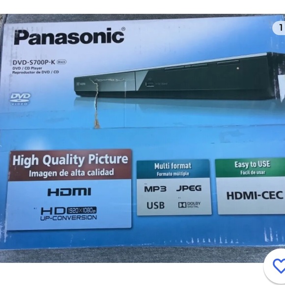 Panasonic Media Panasonic Dvds70epk All Multi Region Free Dvd